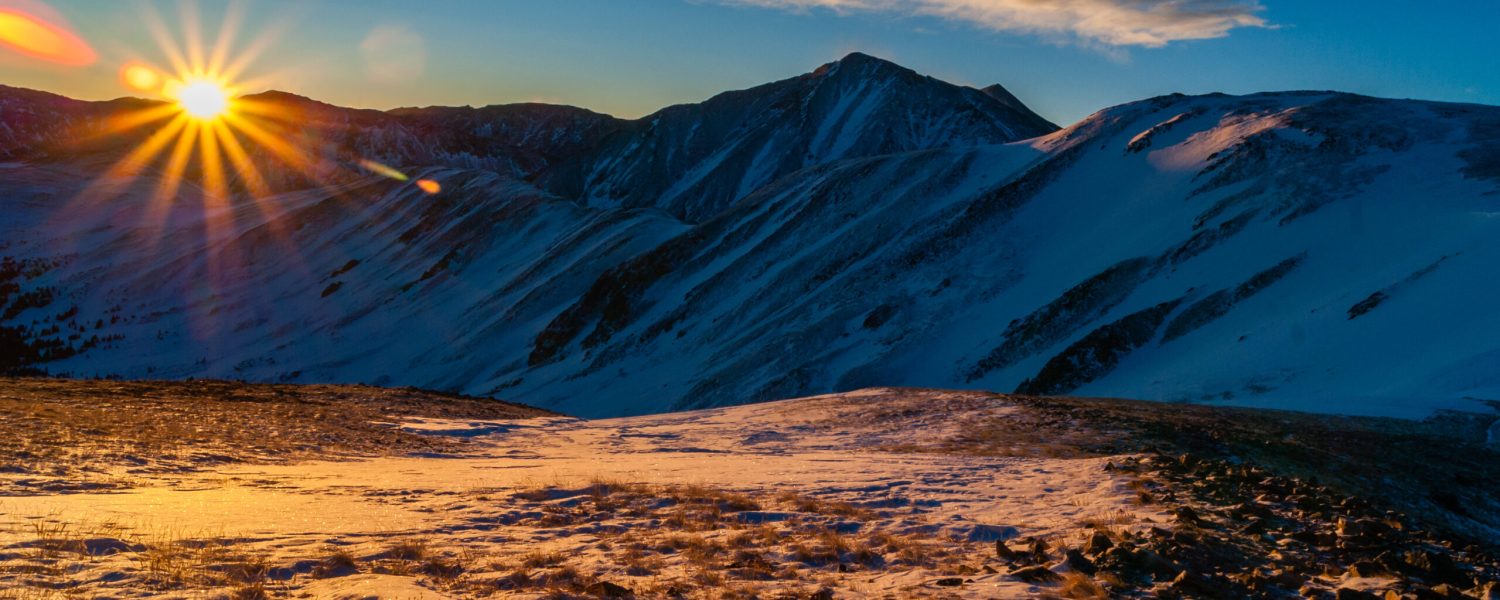 Sunrise Above Loveland Pass