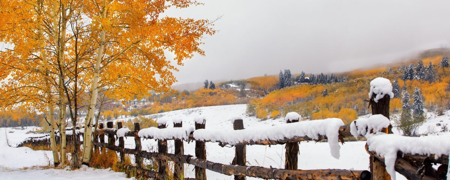 snow in Colorado